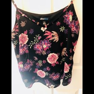Alice Blue Floral tank top - Brand New w/o tag